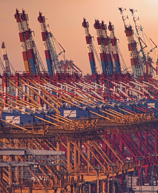 harbor cranes